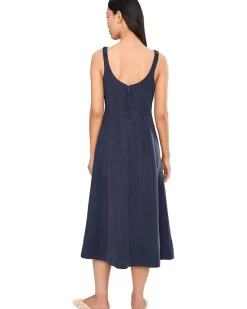 Michael Stars Palmira Fit & Flare Midi Dress Women's
