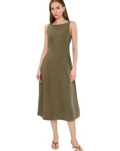 Michael Stars Palmira Fit & Flare Midi Dress Women's