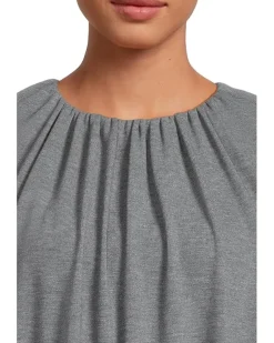 Michael Stars Sona Long Sleeve Bubble Top Women's