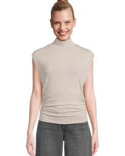 Michael Stars Tina Mock Neck Top Women's