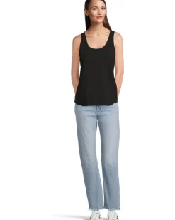 Mod-o-doc Curve Hem Scoop Neck Tank Women's
