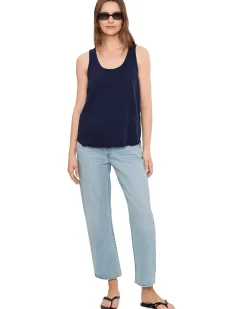 Mod-o-doc Curve Hem Scoop Neck Tank Women's