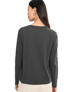 Mod-o-doc Long Sleeve Crew Neck Favorite Tee Women's
