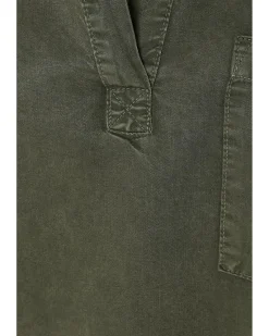 Mod-o-doc Roll Tab, Patch Pocket, Tunic Women's
