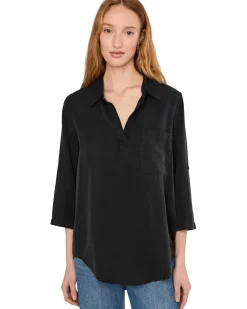 Mod-o-doc Roll Tab, Patch Pocket, Tunic Women's