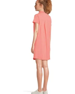Mod-o-doc Short Sleeve Johnny Collar Dress Women's