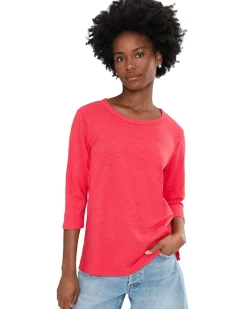 Mod-o-doc 3/4 Sleeve Crew Neck Favorite Tee Women's
