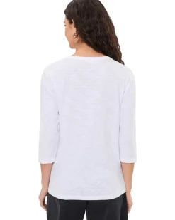Mod-o-doc 3/4 Sleeve Crew Neck Favorite Tee Women's