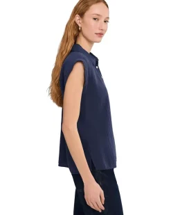 Mod-o-doc Sleeveless Henley Shirt Women's