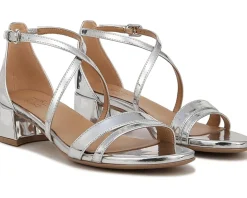Naturalizer June Strappy Low Block Heel Dress Sandal Women's