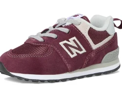 New Balance Kids 574 Bungee Lace (Infant/Toddler)