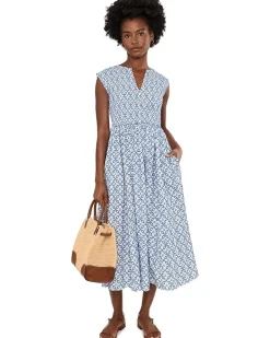 NIC+ZOE Embroidered Tile Amelia Dress Women's