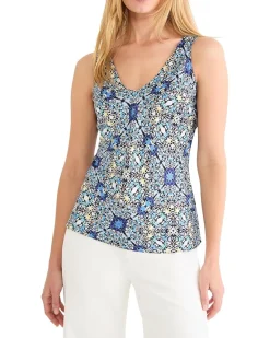 NIC+ZOE Filagree Tile Tank Women's
