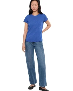 NIC+ZOE Lace Knit T-Shirt Women's