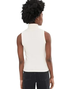 NIC+ZOE Perfect Knit Rib Turtleneck Tank Women's