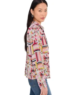 NIC+ZOE Petite Colorweave Shirt Women's