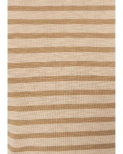 NIC+ZOE 3/4 Sleeve Stripe Envelope Boat Tee Women's