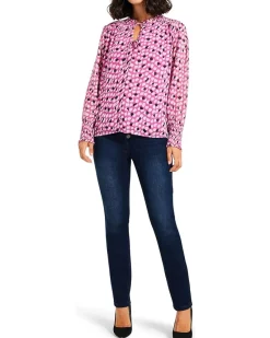 NIC+ZOE Vivid Dot Top Women's