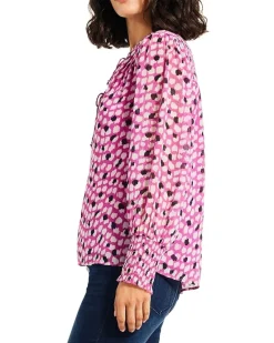 NIC+ZOE Vivid Dot Top Women's