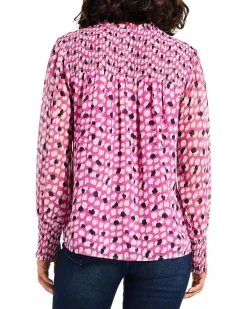 NIC+ZOE Vivid Dot Top Women's