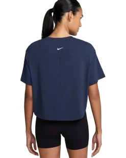 Nike One Relaxed Dri-FIT Cropped Short-Sleeve Top Women's