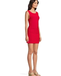 Norma Kamali Sleeveless Pickleball Mini Dress Women's