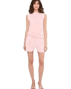 Norma Kamali Sleeveless Twist Top Women's