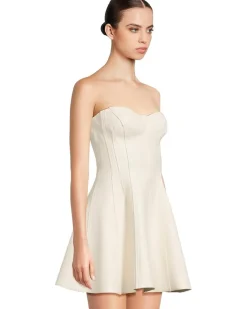Norma Kamali Strapless Grace Mini Dress Women's