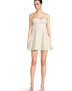 Norma Kamali Strapless Grace Mini Dress Women's