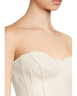 Norma Kamali Strapless Grace Mini Dress Women's