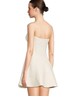 Norma Kamali Strapless Grace Mini Dress Women's