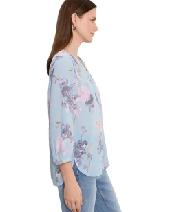 NYDJ Pinutck Blouse Women's