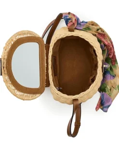 Patricia Nash Duronia Basket with French Hydrangeas Scarf