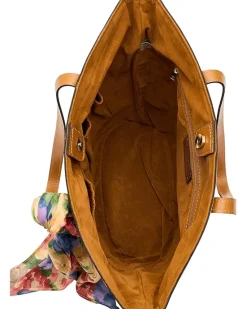 Patricia Nash Marconia Tote with French Hydrangeas Scarf