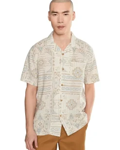 Pendleton Aloha Linen Camp Shirt Short Sleeve Men's