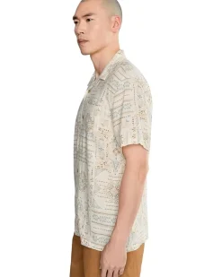 Pendleton Aloha Linen Camp Shirt Short Sleeve Men's