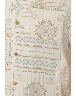 Pendleton Aloha Linen Camp Shirt Short Sleeve Men's