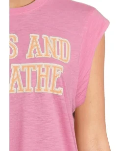 P.J. Salvage Short Sleeve Tee Paws and Breathe Women's