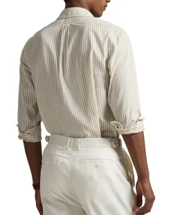 Polo Ralph Lauren Classic Fit Striped Broadcloth Shirt Men's