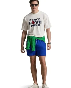 Polo Ralph Lauren Classic Fit Peace Love Polo T-Shirt Men's