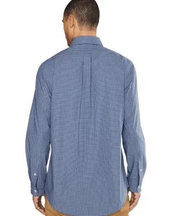 Polo Ralph Lauren Classic Fit Checked Stretch Poplin Shirt Men's