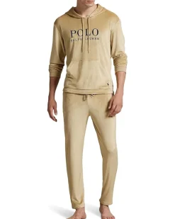 Polo Ralph Lauren Plush Velour Long Sleeve Hoodie Men's