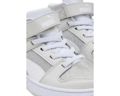 PUMA Kids Rebound Layup Mid Hook And Loop (Little Kid)