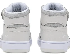 PUMA Kids Rebound Layup Mid Hook And Loop (Little Kid)
