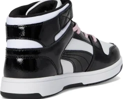 PUMA Kids Rebound Layup Mid Hook And Loop (Little Kid)