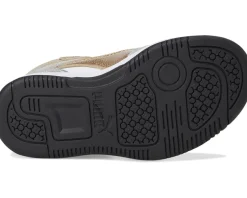PUMA Kids Rebound Layup Mid Hook and Loop Shoes (Little Kid)