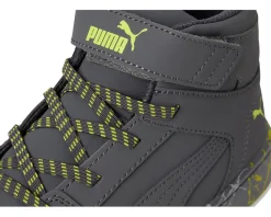 PUMA Kids Rebound Layup Mid Hook And Loop (Little Kid)