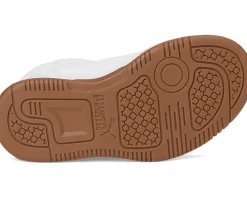 PUMA Kids Rebound Layup Mid Hook and Loop Shoes (Little Kid)
