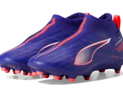 PUMA Kids Ultra Match Laceless Firm Artificial Ground (Little Kid/Big Kid)