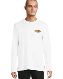 Quiksilver Impaired Camo Long Sleeve Screen Tee Men's